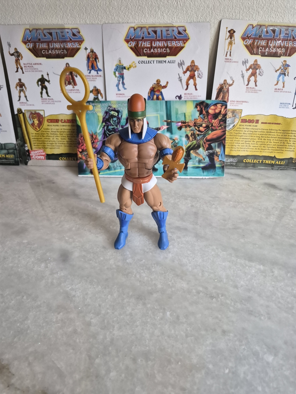 Mattel Masters of the Universe Classics Nepthu 100% Complete Pre-owned